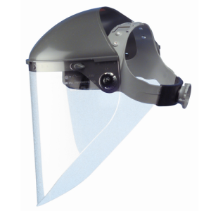 Honeywell Fibre-Metal? F500 Heavy-Duty Faceshield Headgear 7″ Crown Protector with Face Shield